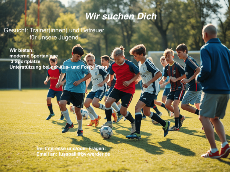 Jugendtrainer gesucht